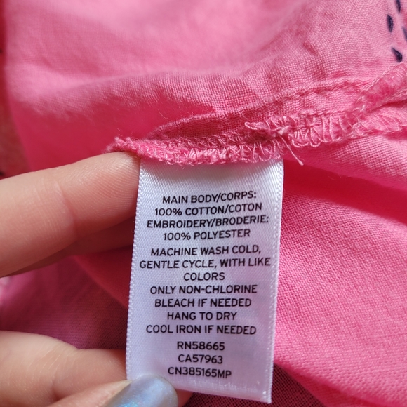 Caslon Pink Button Front Tank Top - Picture 8 of 9